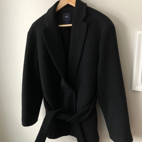 Gap | Wool-blend Wrap Coat - Picture 4 of 10